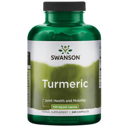 Swanson Kurkuma (Turmeric) 720 mg 240 kapsułek