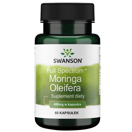 Swanson Moringa Oleifera 400 mg 60 kapsułek