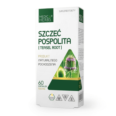 Szczeć Pospolita (Teasel Root) 500 mg (60 kaps) Medica Herbs