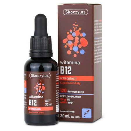 Witamina B12 w kroplach (30 ml) Skoczylas