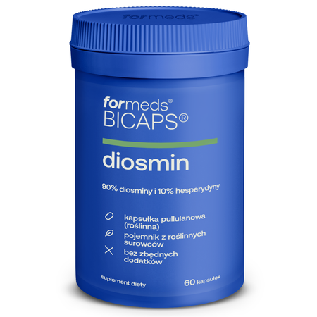 BICAPS Diosmina 450 mg Hesperydyna 50 mg (60 kaps) ForMeds