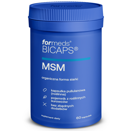 BICAPS MSM Siarka organiczna 700 mg (60 kaps) ForMeds