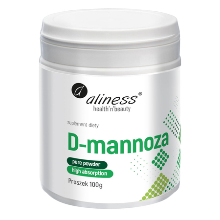 D-mannoza (100g) w proszku Układ moczowy Aliness 
