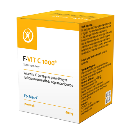 F-VIT C 1000 Witamina C w proszku 400 porcji ForMeds