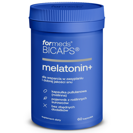 Formeds BICAPS Melatonina 3 mg 60 kapsułek wegańskich