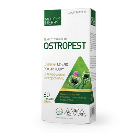 Ostropest Plamisty 312 mg (60 kaps) Medica Herbs