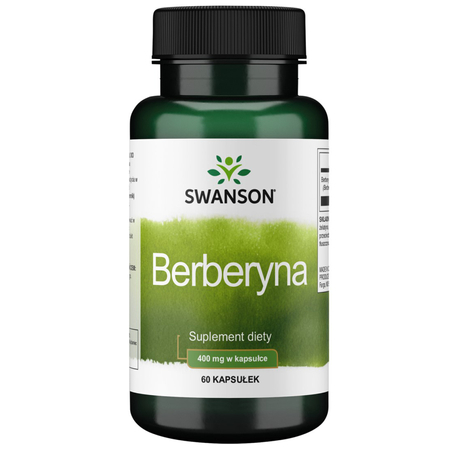 Swanson Berberyna 400 mg 60 kapsułek