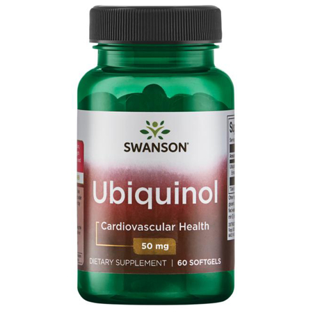 Swanson Koenzym Q10 (UbiquinoL) 50 mg 60 kapsułek