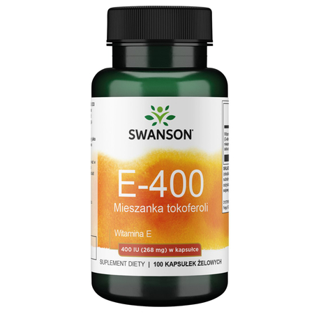 Swanson Witamina E (Mieszanka tokoferoli) 268 mg 100 kapsułek