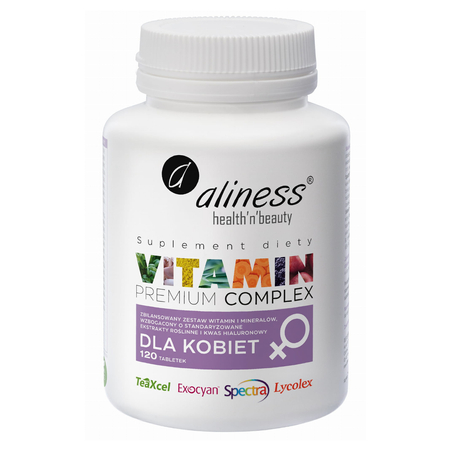 Vitamin Complex dla Kobiet Witaminy (120 tabl) Aliness
